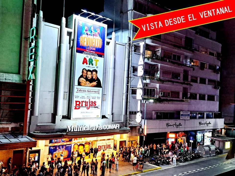 Corrientes Av, Premium Location Apartment Buenos Aires Luaran gambar