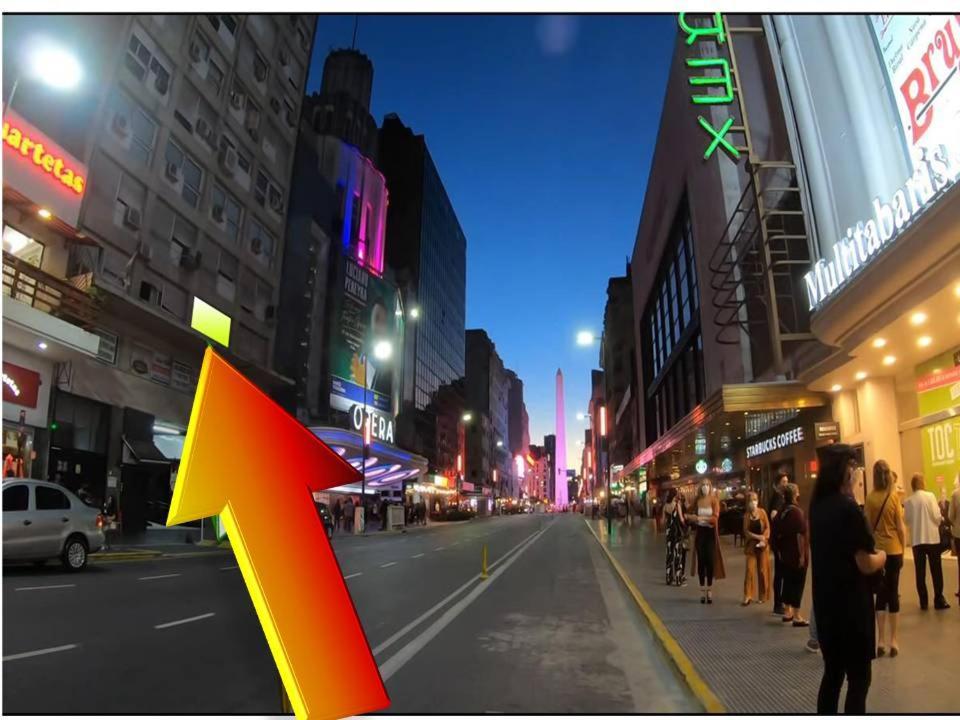 Corrientes Av, Premium Location Apartment Buenos Aires Luaran gambar