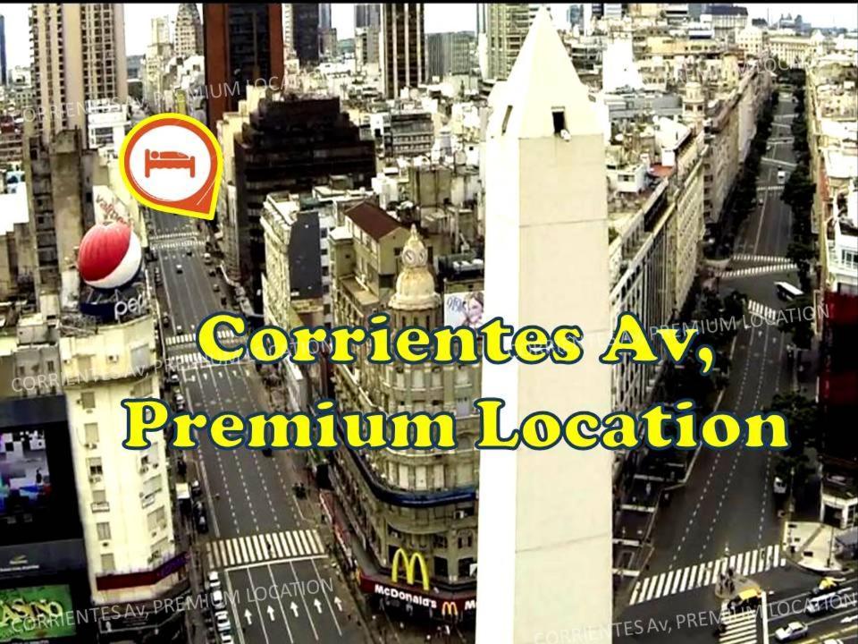 Corrientes Av, Premium Location Apartment Buenos Aires Luaran gambar
