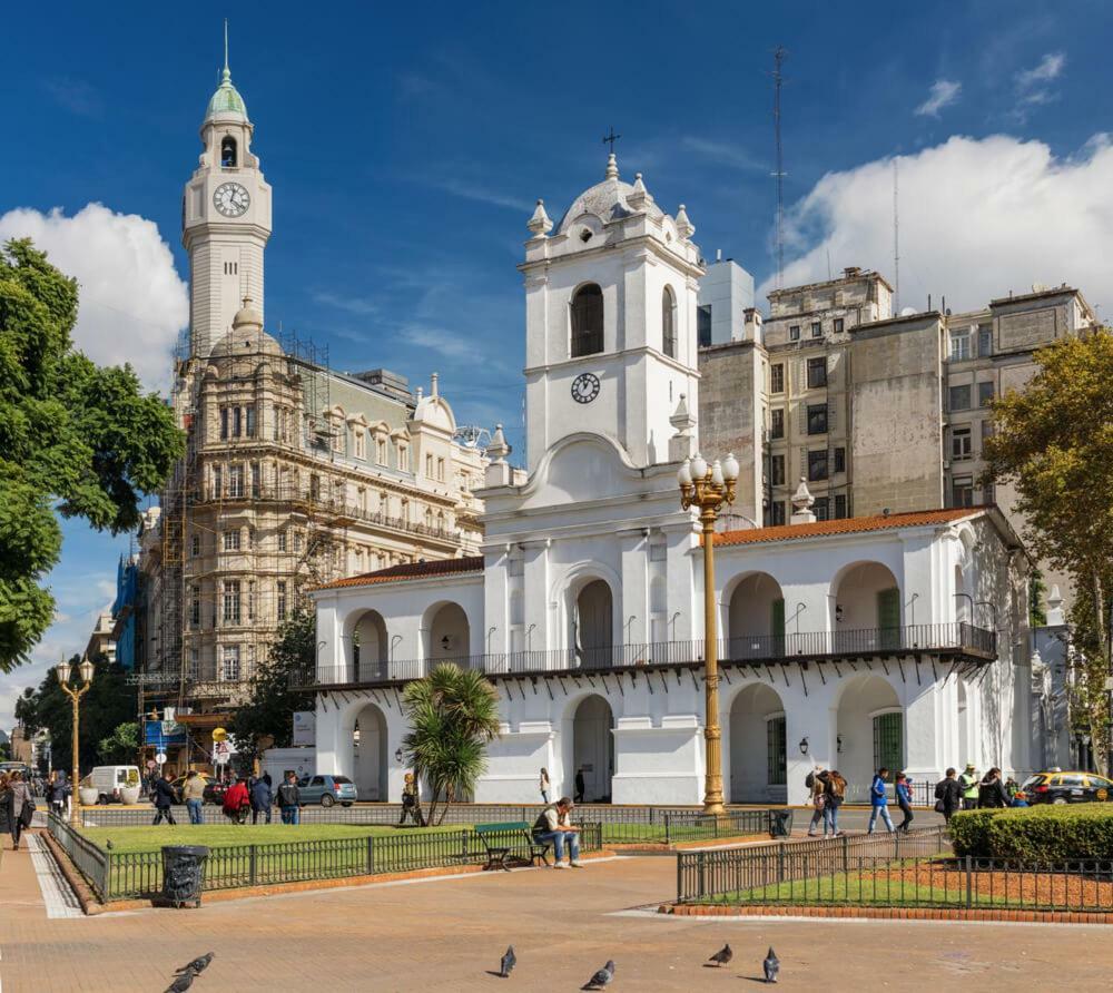 Corrientes Av, Premium Location Apartment Buenos Aires Luaran gambar
